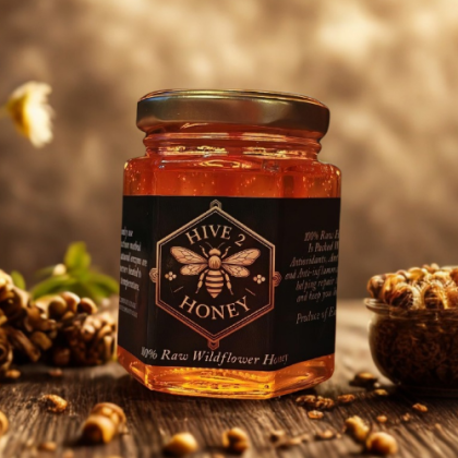 100% Raw Honey (8oz)